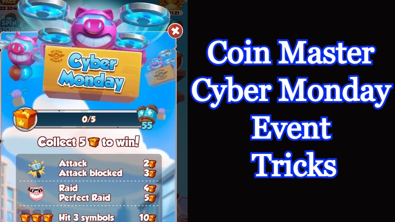 Coin Master Cyber Monday Event Tricks