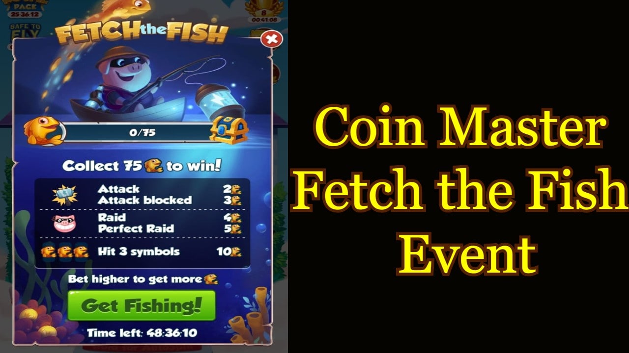 Coin Master Fetch the Fish Event