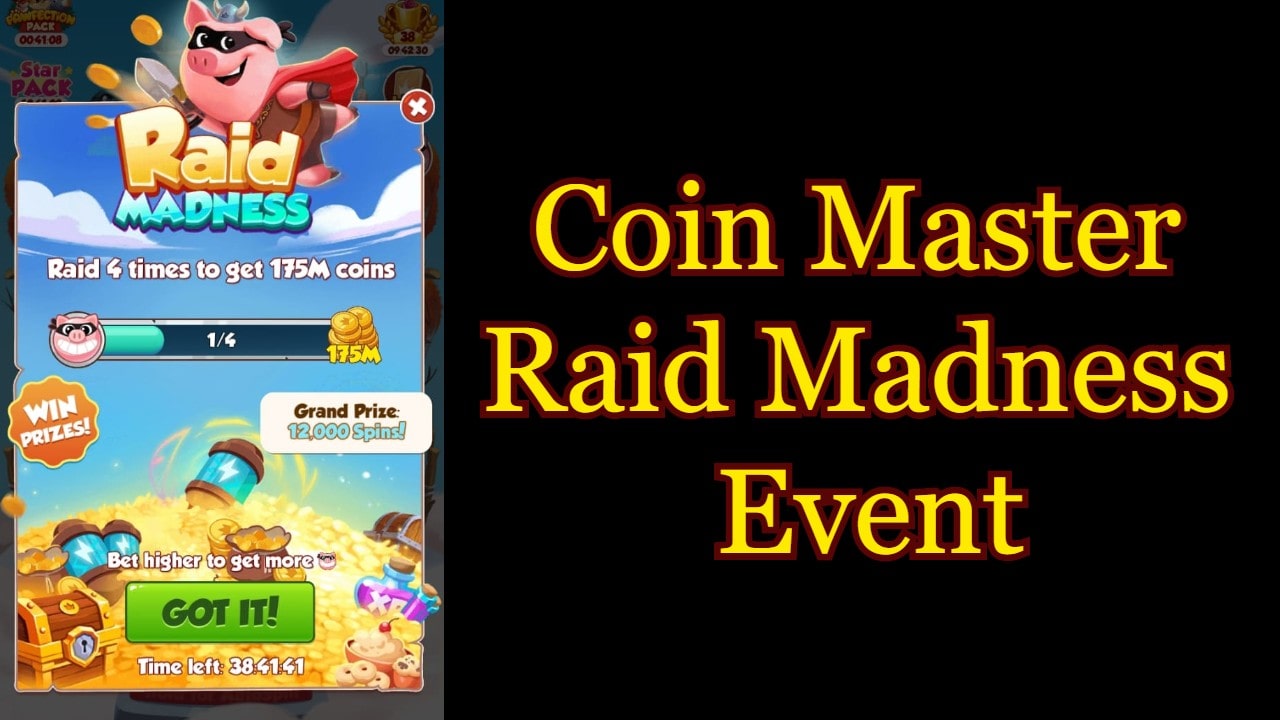 Coin Master Raid Madness Event