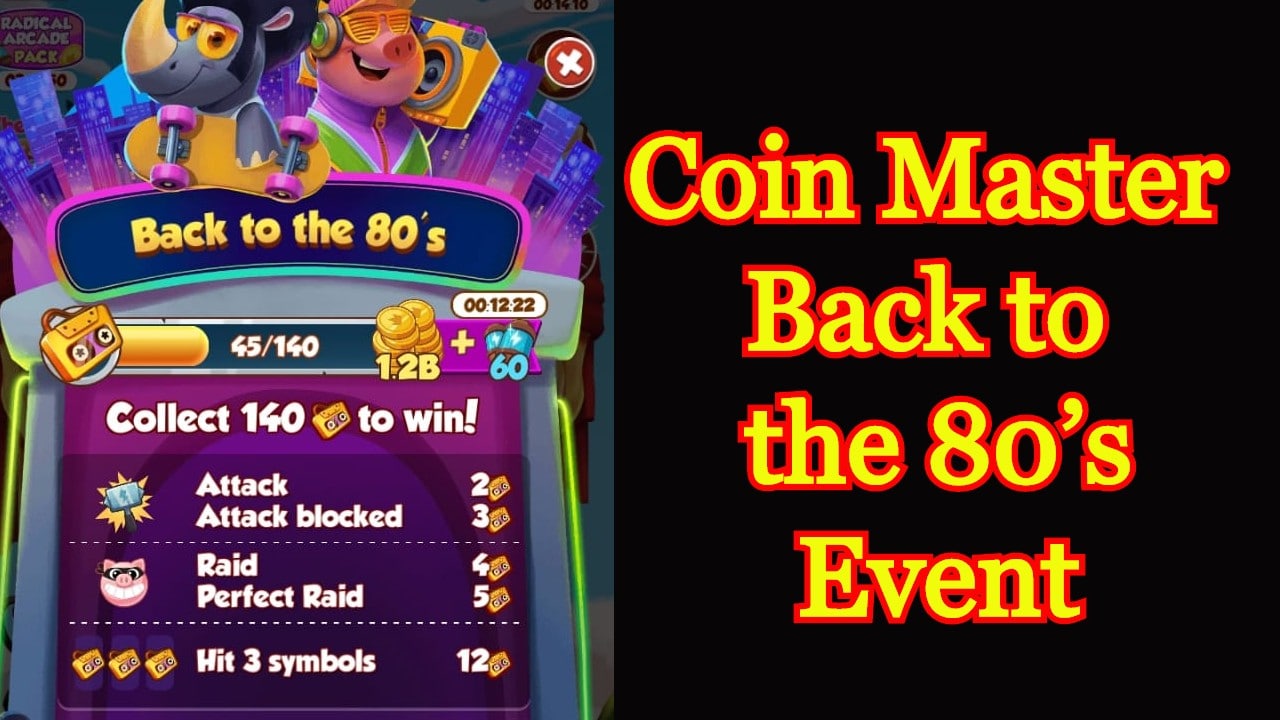 Coin Master – Back to the 80’s Event