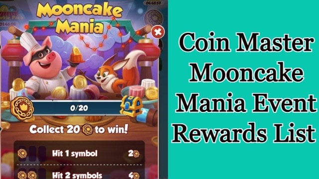 Coin Master Mooncake Mania Event Rewards List and Tricks