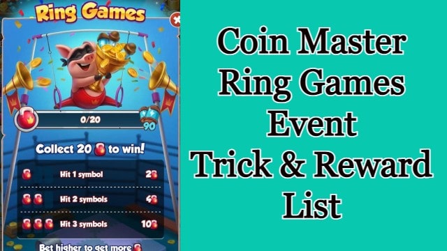 Coin Master Ring Games Event Tricks and Rewards List