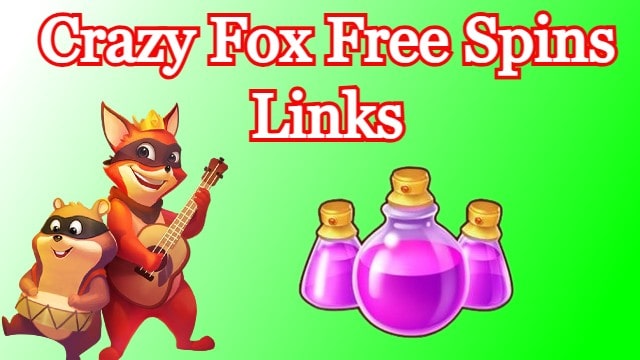 Crazy Fox Free Spins Links