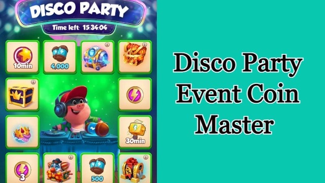 Disco Party Event Coin Master